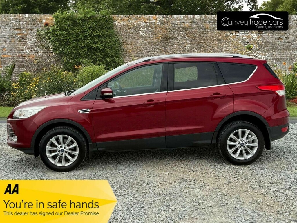 Ford Kuga Suv 2.0 Tdci Titanium Awd Euro 6 Ss 20156 CP65BVC Red #4