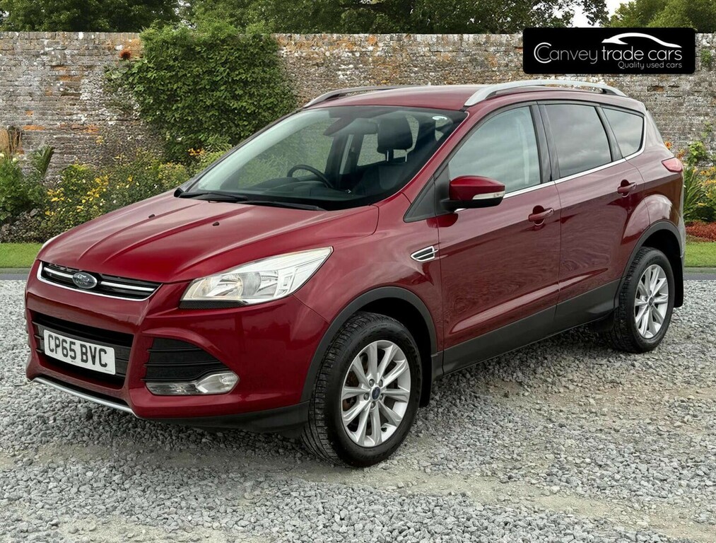 Ford Kuga Suv 2.0 Tdci Titanium Awd Euro 6 Ss 20156 CP65BVC Red #6