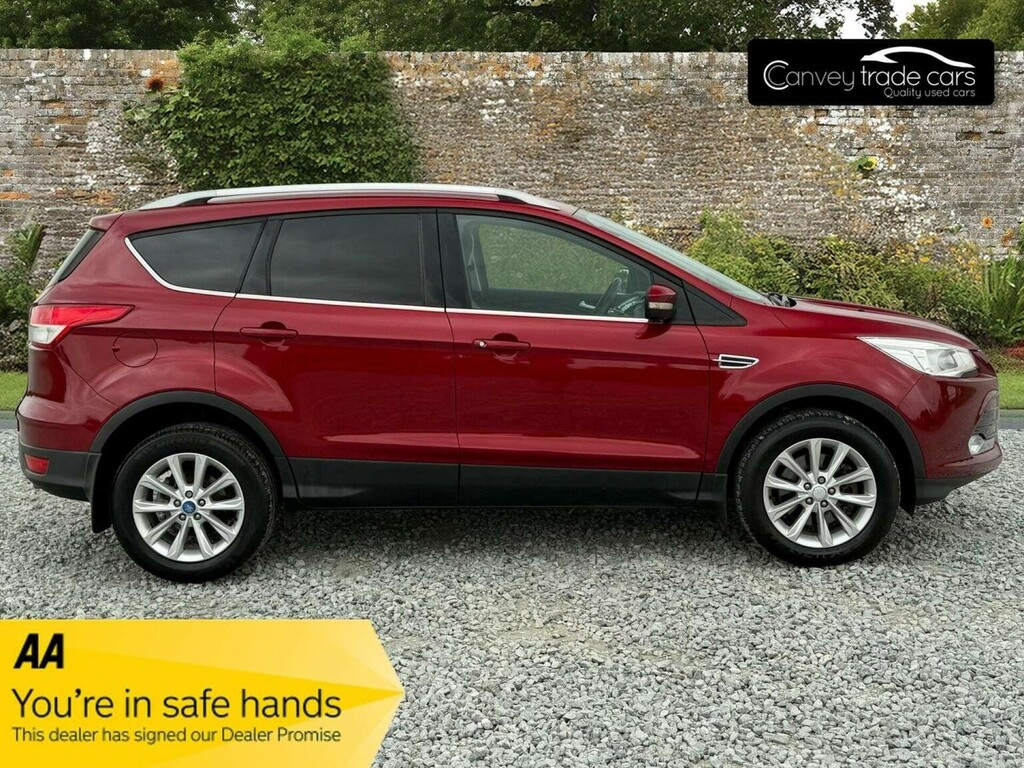 Ford Kuga Suv 2.0 Tdci Titanium Awd Euro 6 Ss 20156 CP65BVC Red #5
