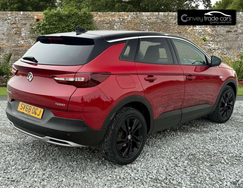 Vauxhall Grandland X Suv 1.2 Turbo Sport Nav Euro 6 Ss 201868 SY68OCJ Red #6