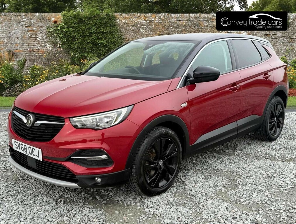 Vauxhall Grandland X Suv 1.2 Turbo Sport Nav Euro 6 Ss 201868 SY68OCJ Red #5