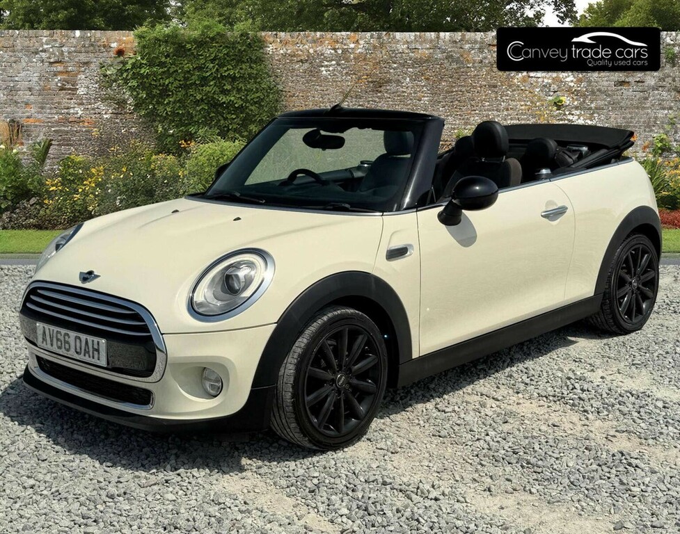Mini Convertible 1.5 Cooper Euro 6 Ss AV66OAH White #6