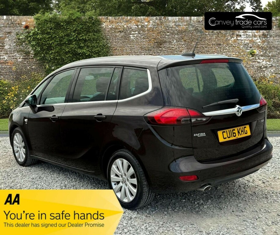 Vauxhall Zafira Tourer Mpv 2.0 Cdti Se Euro 6 201616 Brown #2