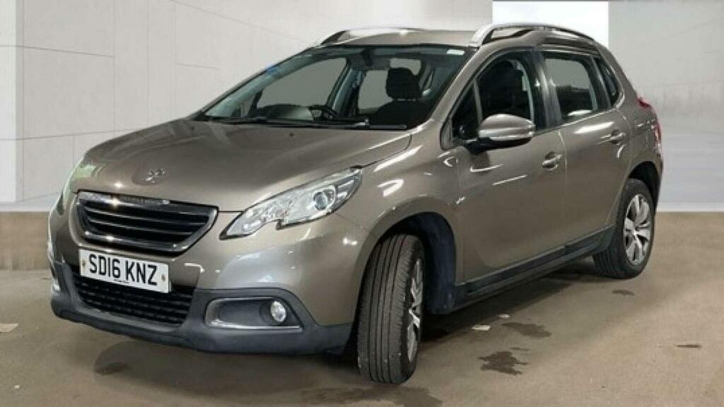 Peugeot 2008 Suv 1.6 Bluehdi Active Euro 6 201616 SD16KNZ Grey #4
