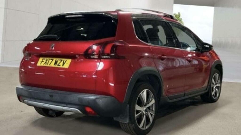Peugeot 2008 1.6 Bluehdi Allure Euro 6 Ss Red #4