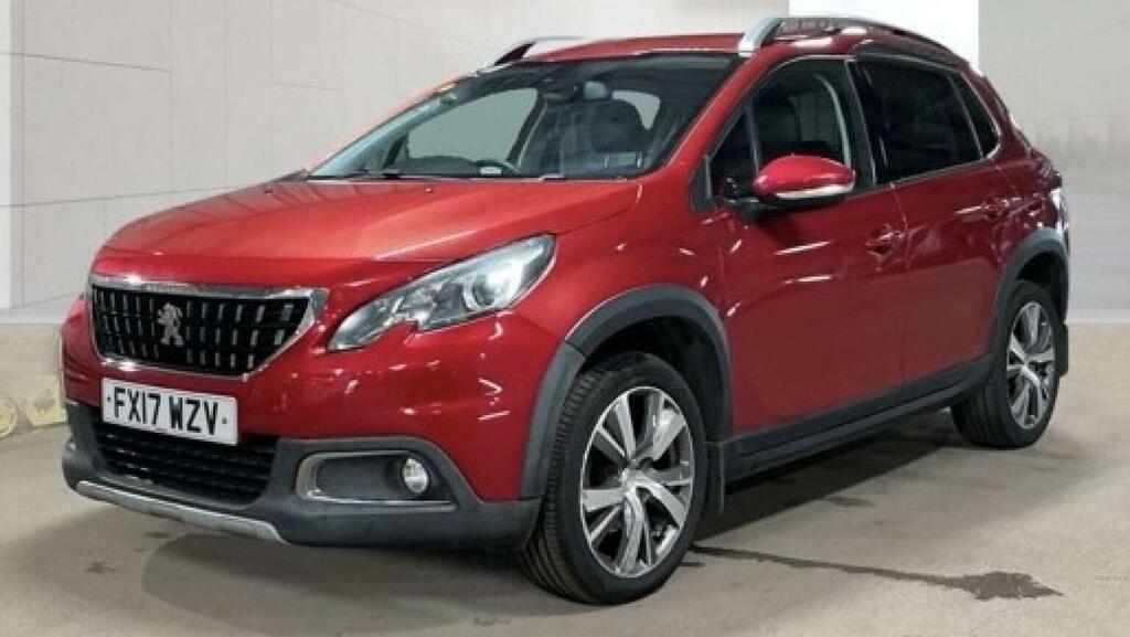 Peugeot 2008 1.6 Bluehdi Allure Euro 6 Ss Red #3