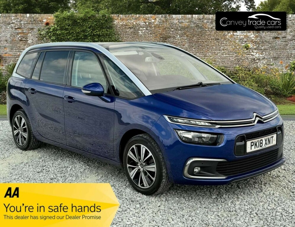 Citroen Grand C4 Picasso Mpv 1.6 Bluehdi Flair Euro 6 Ss 201818 Blue