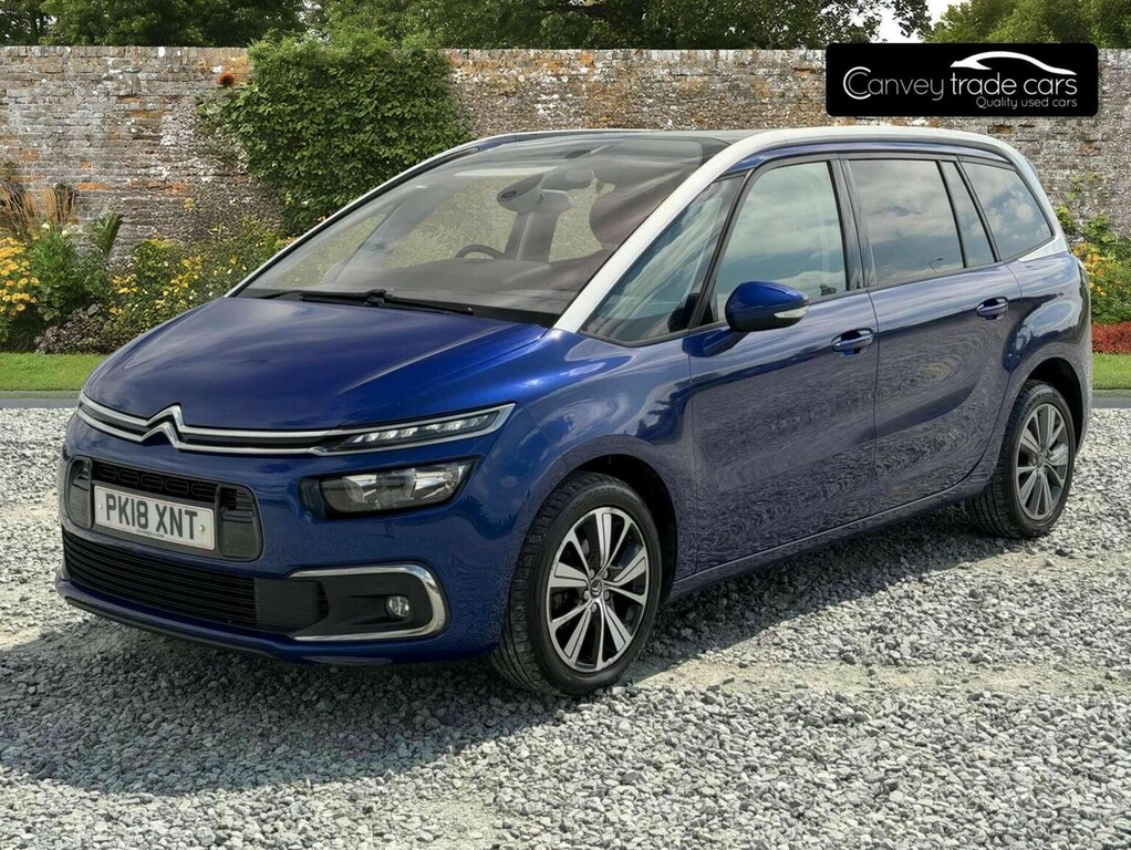 Citroen Grand C4 Picasso Mpv 1.6 Bluehdi Flair Euro 6 Ss 201818 PK18XNT Blue #6