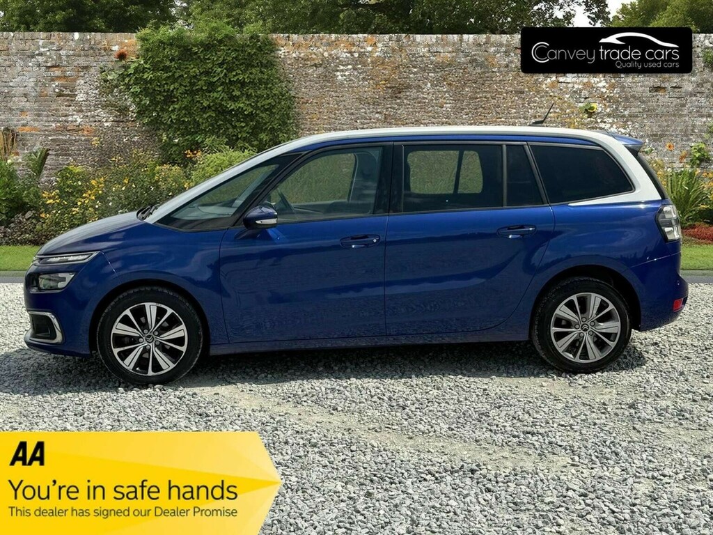 Citroen Grand C4 Picasso Mpv 1.6 Bluehdi Flair Euro 6 Ss 201818 PK18XNT Blue #4