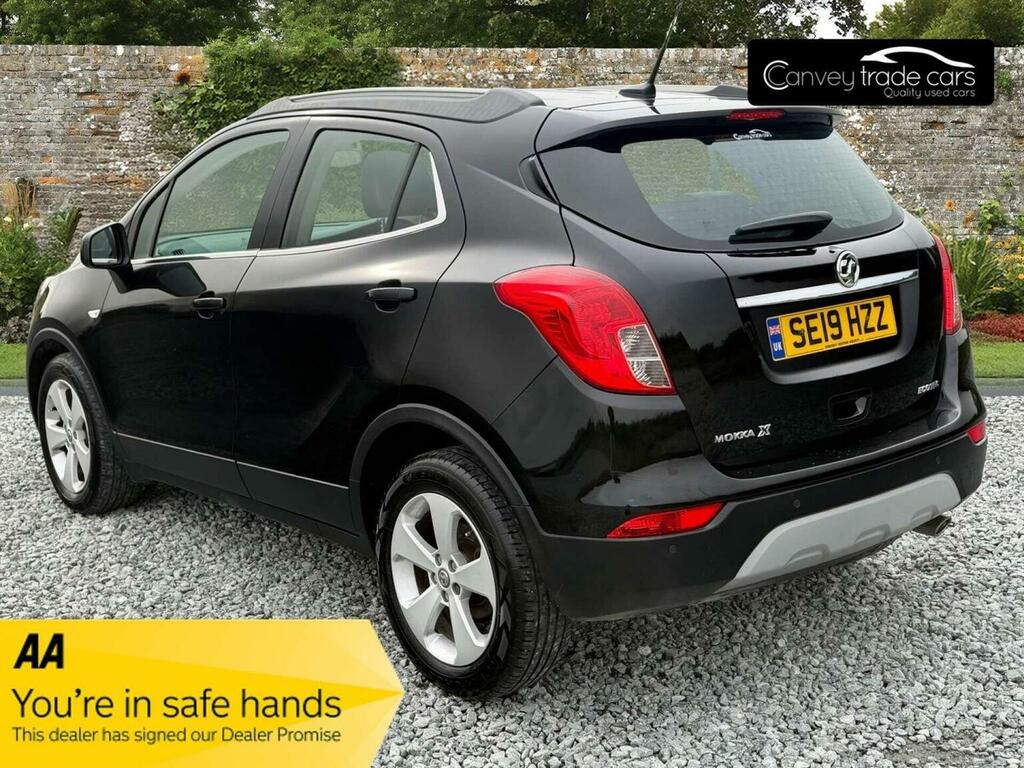 Vauxhall Mokka X Suv 1.4I Turbo Ecotec Elite Nav Euro 6 Ss SE19HZZ Black #2