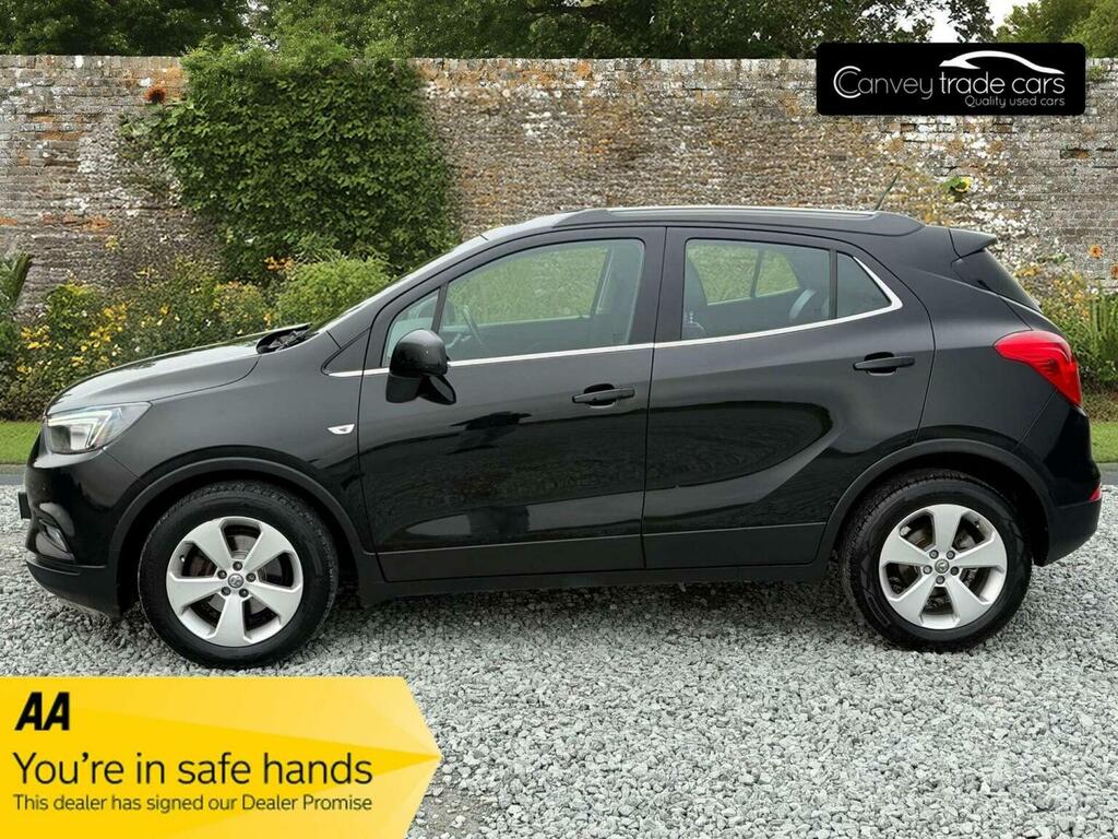 Vauxhall Mokka X Suv 1.4I Turbo Ecotec Elite Nav Euro 6 Ss SE19HZZ Black #3