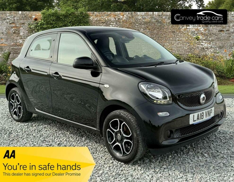 Smart Forfour 1.0 Prime Premium Euro 6 Ss Black