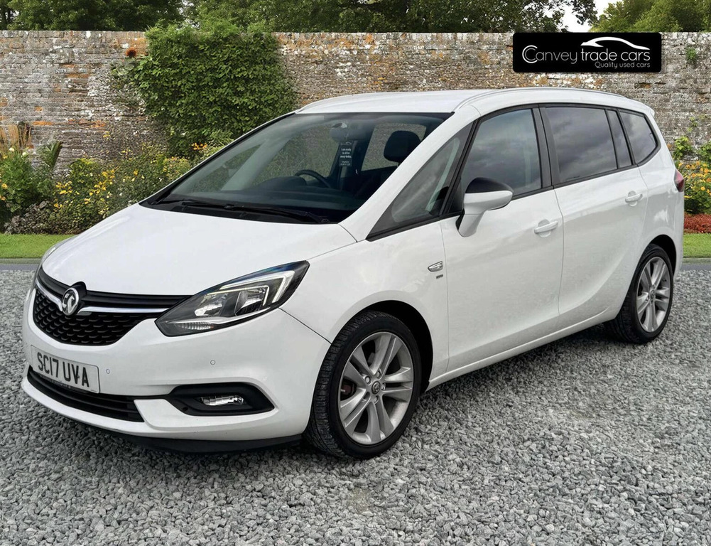 Vauxhall Zafira Tourer 1.4I Turbo Sri Euro 6 White #5