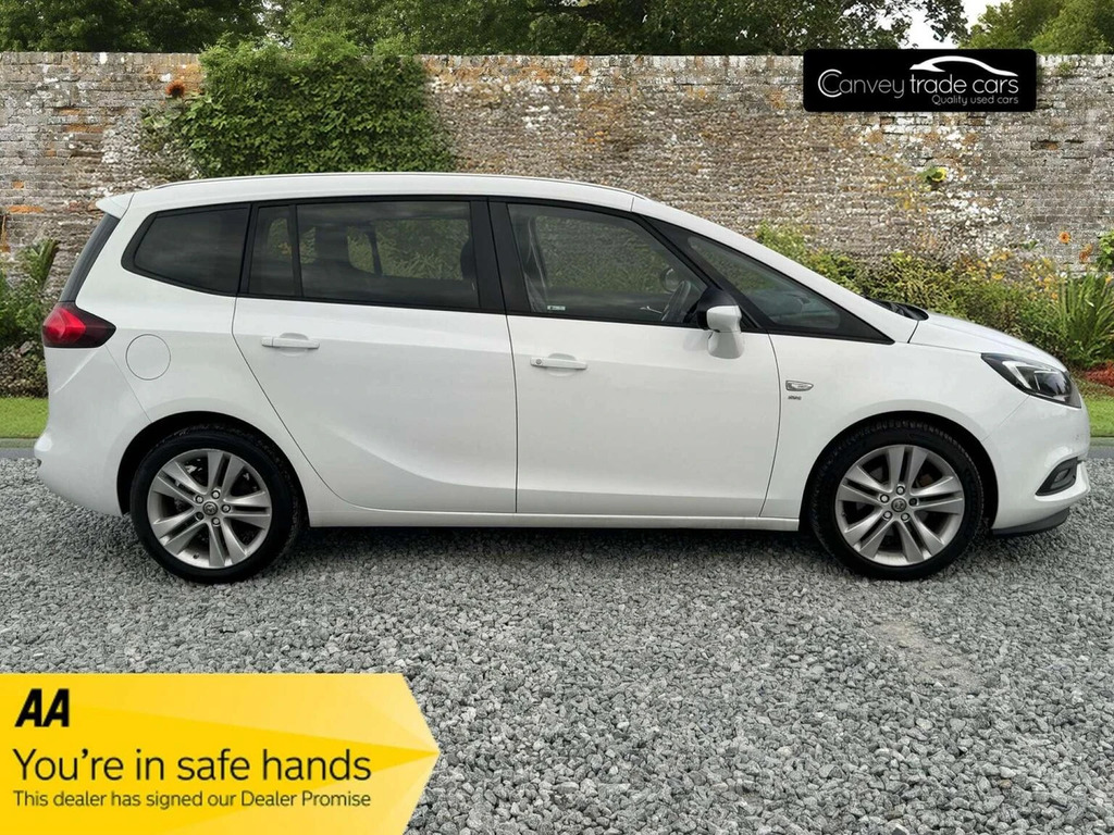 Vauxhall Zafira Tourer 1.4I Turbo Sri Euro 6 White #4