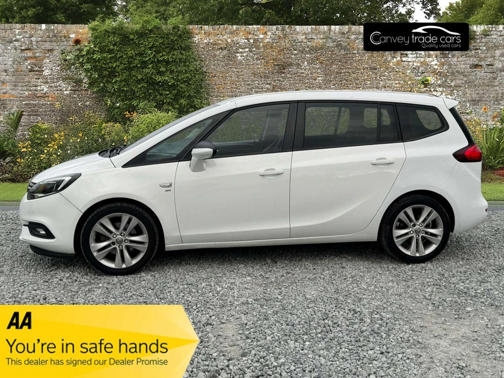 Vauxhall Zafira Tourer 1.4I Turbo Sri Euro 6 White #3