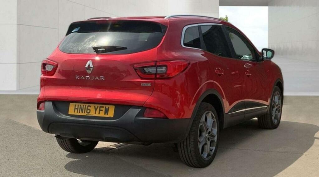 Renault Kadjar 1.5 Dci Dynamique S Nav Edc Euro 6 Ss Red #6