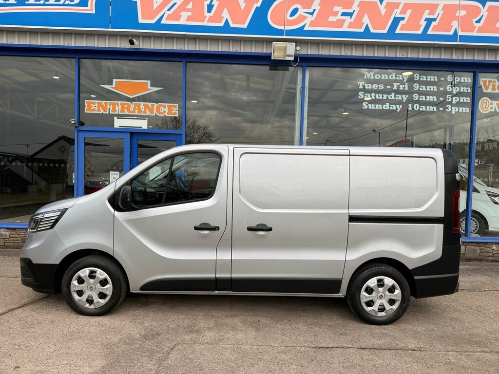 Renault Trafic 2.0 Dci Blue Sl28 Business Panel Van Ma HN23NFC Grey #3