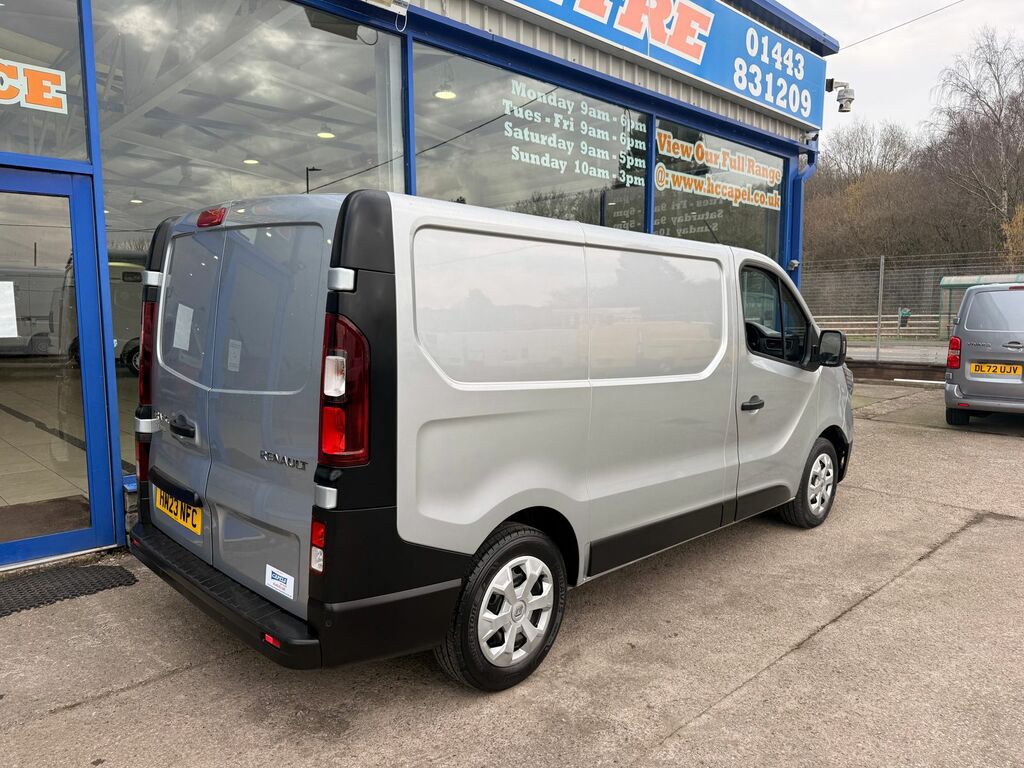 Renault Trafic 2.0 Dci Blue Sl28 Business Panel Van Ma HN23NFC Grey #6
