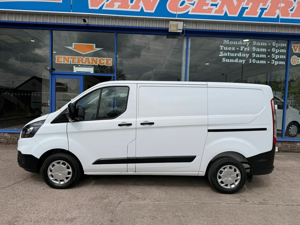 Ford Transit Custom 2.0 300 Ecoblue Leader Panel Van YP71OPA White #3
