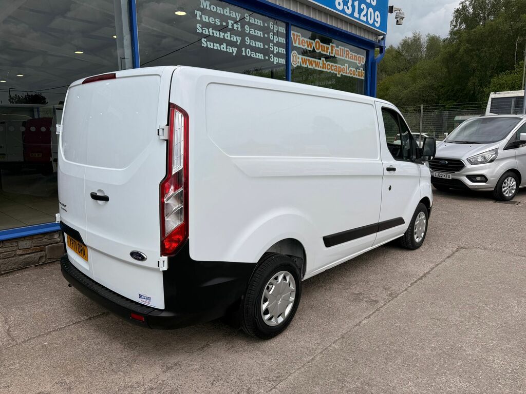 Ford Transit Custom 2.0 300 Ecoblue Leader Panel Van YP71OPA White #6