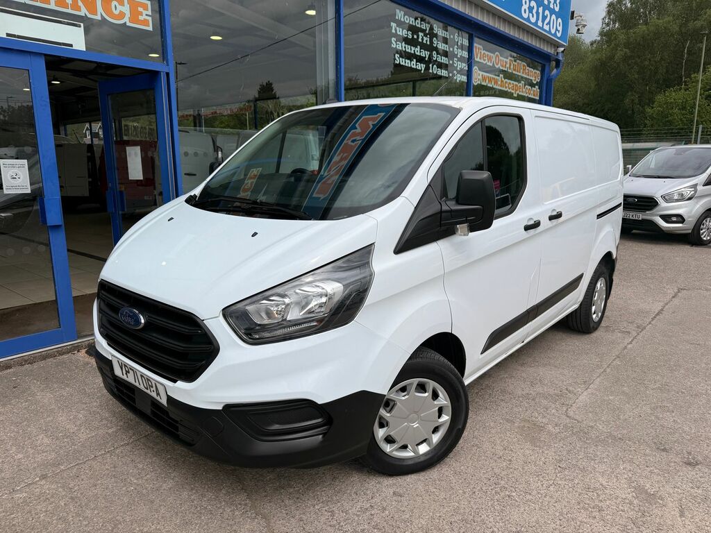 Ford Transit Custom 2.0 300 Ecoblue Leader Panel Van YP71OPA White