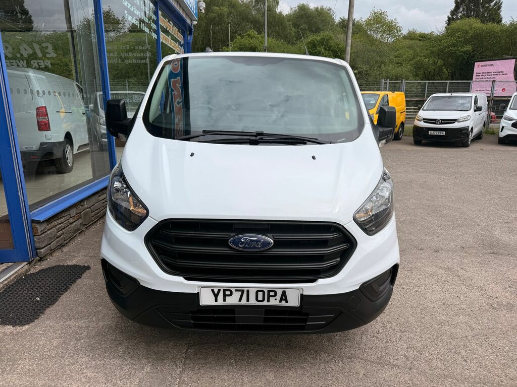Ford Transit Custom 2.0 300 Ecoblue Leader Panel Van YP71OPA White #2