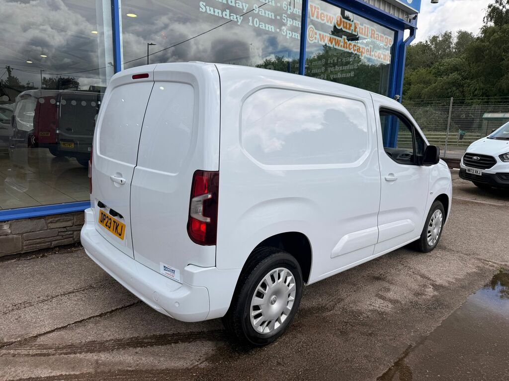 Vauxhall Combo 1.5 Turbo D 2300 Pro Panel Van L DP23TKJ White #6