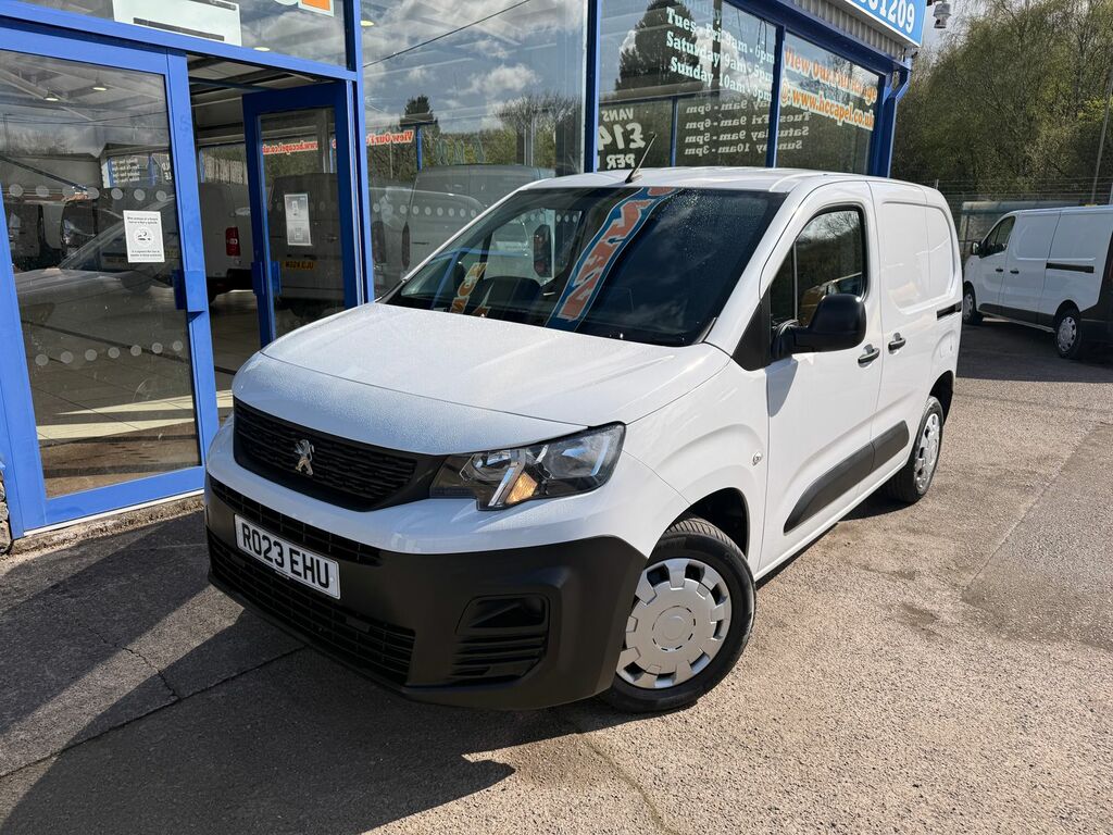 Peugeot Partner 1.5 Bluehdi 1000 Professional Premium Standard P White