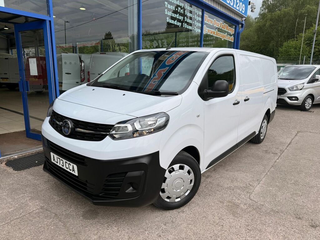 Vauxhall Vivaro 1.5 Turbo D 2900 Prime Panel Van 6Dr White
