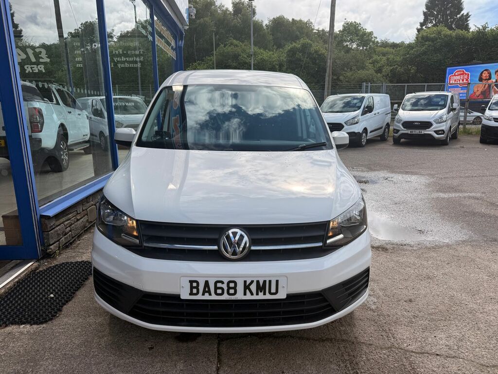 Volkswagen Caddy 2.0 Tdi C20 Startline Panel Van BA68KMU White #2