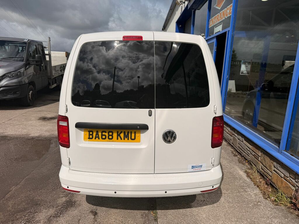 Volkswagen Caddy 2.0 Tdi C20 Startline Panel Van BA68KMU White #5