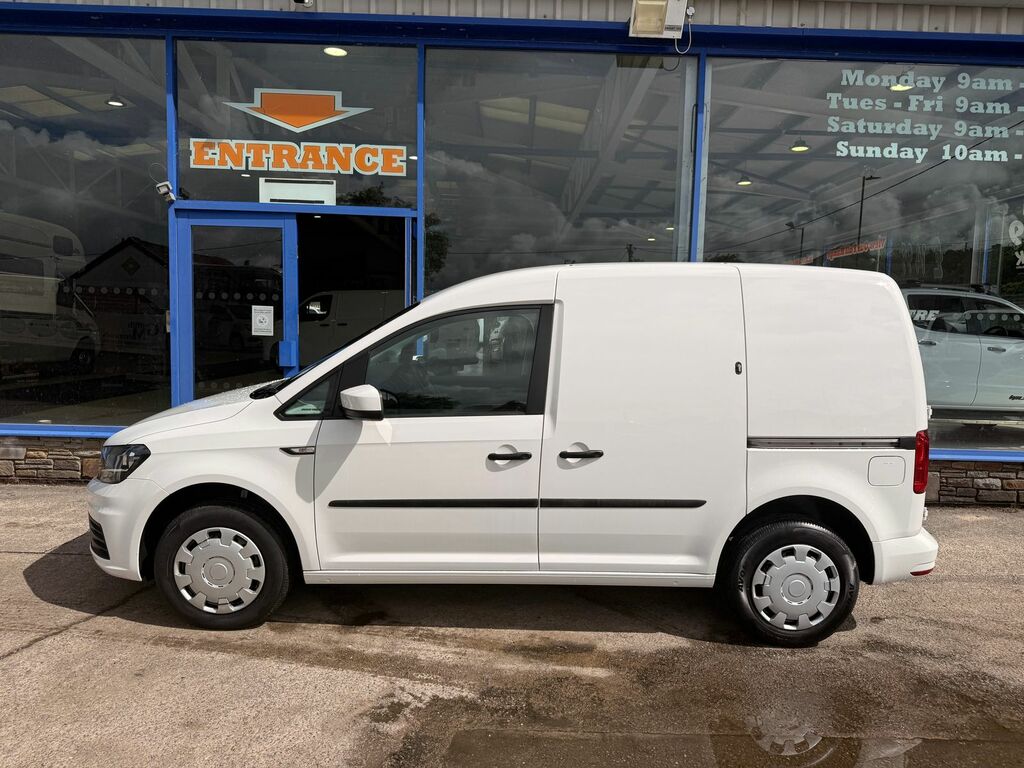 Volkswagen Caddy 2.0 Tdi C20 Startline Panel Van BA68KMU White #3