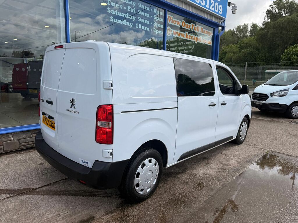 Peugeot Expert 2.0 Bluehdi 1200 Professional Premium Standard Cre CP72DKD White #6