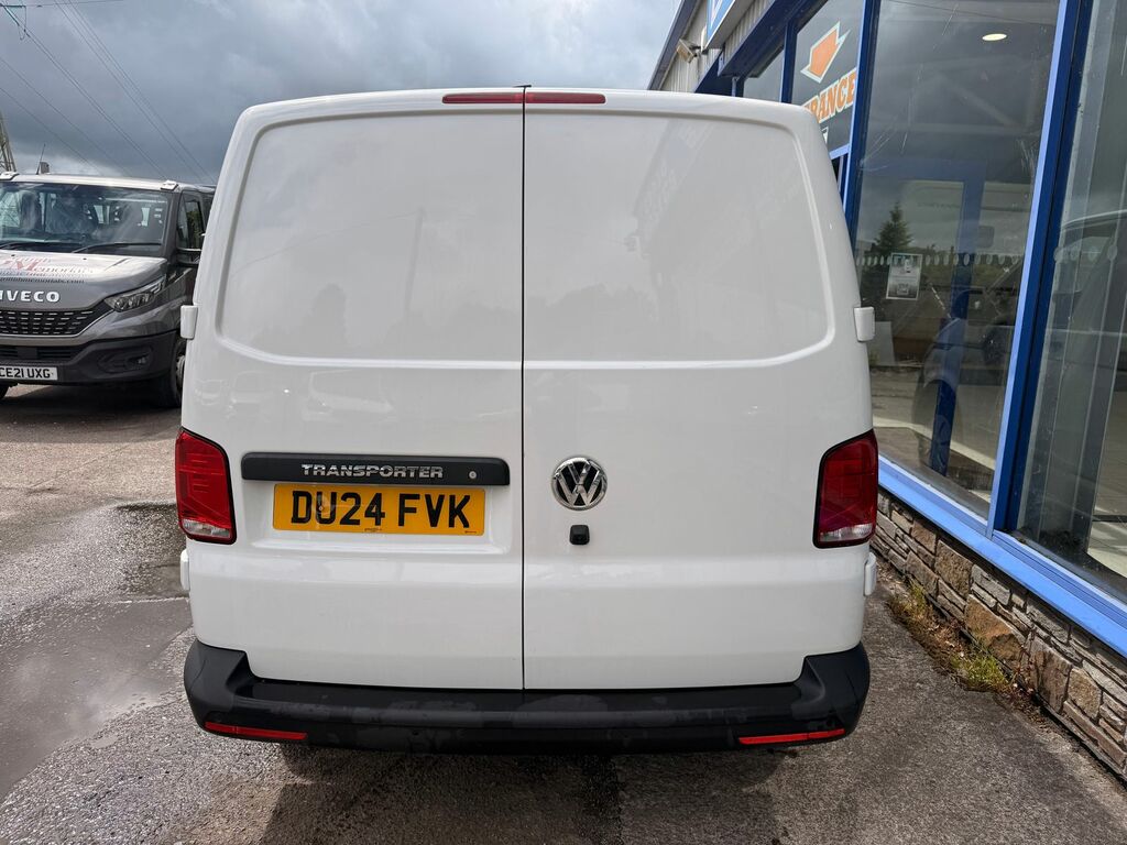 Volkswagen Transporter 2.0 Tdi T28 Startline Panel Van DU24FVK White #5