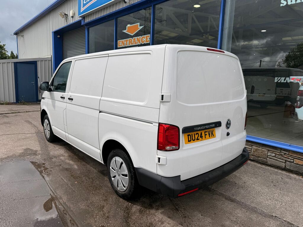 Volkswagen Transporter 2.0 Tdi T28 Startline Panel Van DU24FVK White #4