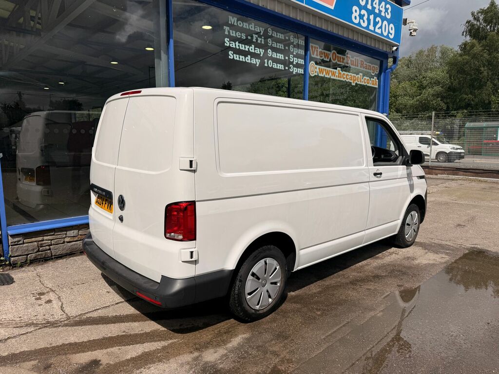 Volkswagen Transporter 2.0 Tdi T28 Startline Panel Van DU24FVK White #6