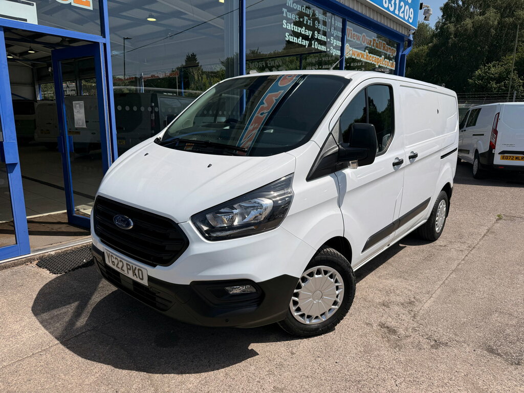 Ford Transit Custom 2.0 320 Ecoblue Leader Panel Van White
