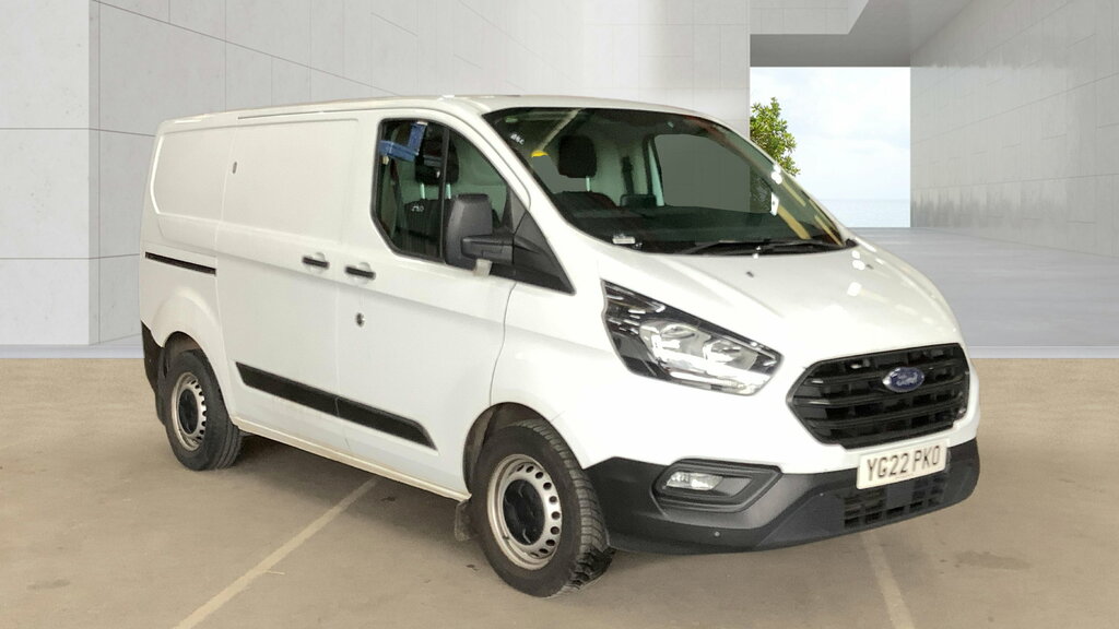 Ford Transit Custom 2.0 320 Ecoblue Leader Panel Van YG22PKO White #2