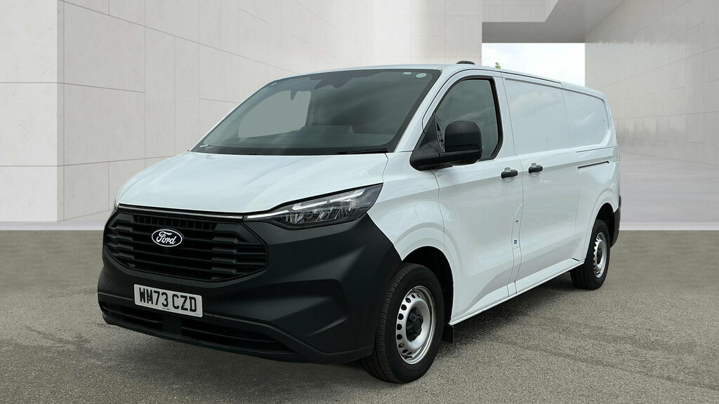 Ford Transit Custom 2.0 320 Ecoblue Leader Panel Van WM73CZD White