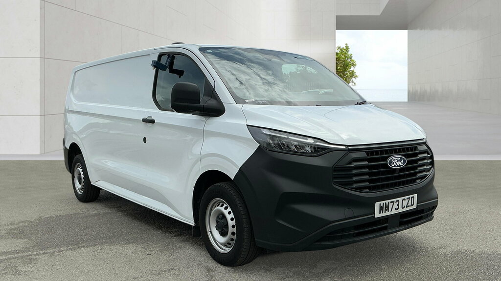 Ford Transit Custom 2.0 320 Ecoblue Leader Panel Van WM73CZD White #2