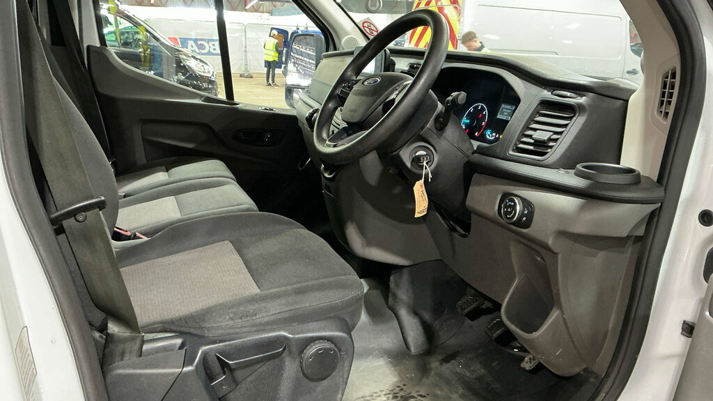 Ford Transit Custom 2.0 350 Ecoblue Hd Leader Double Cab Tipper Di MM72NUV White #5