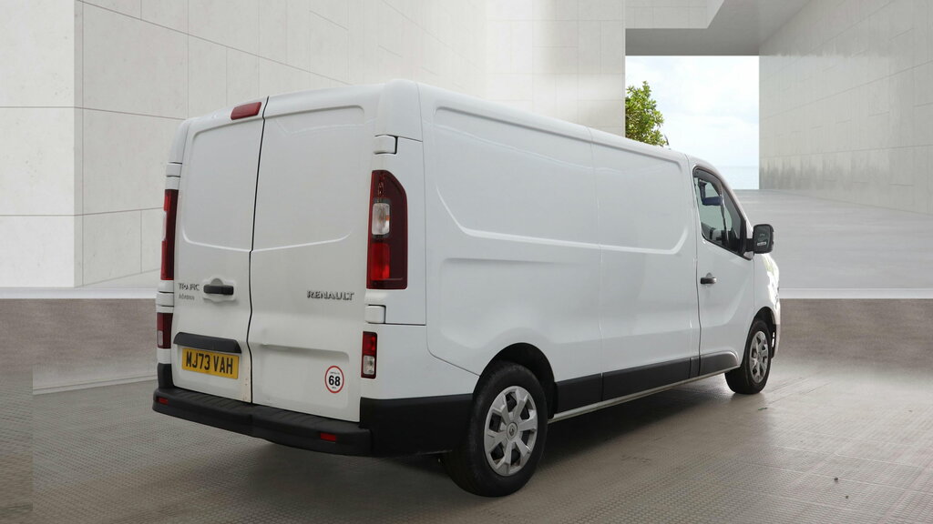 Renault Trafic 2.0 Dci Blue Ll30 Advance Panel Van Man White #4