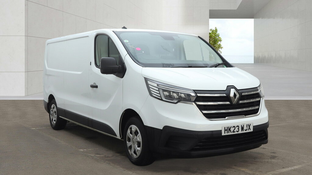 Renault Trafic 2.0 Dci Blue Ll30 Business Panel Van M White #2