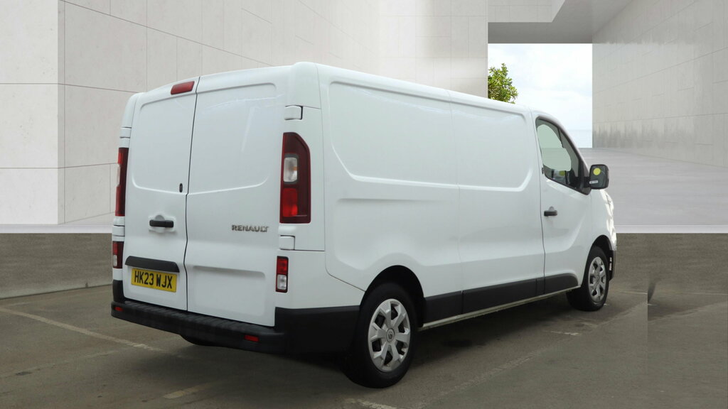 Renault Trafic 2.0 Dci Blue Ll30 Business Panel Van M White #4