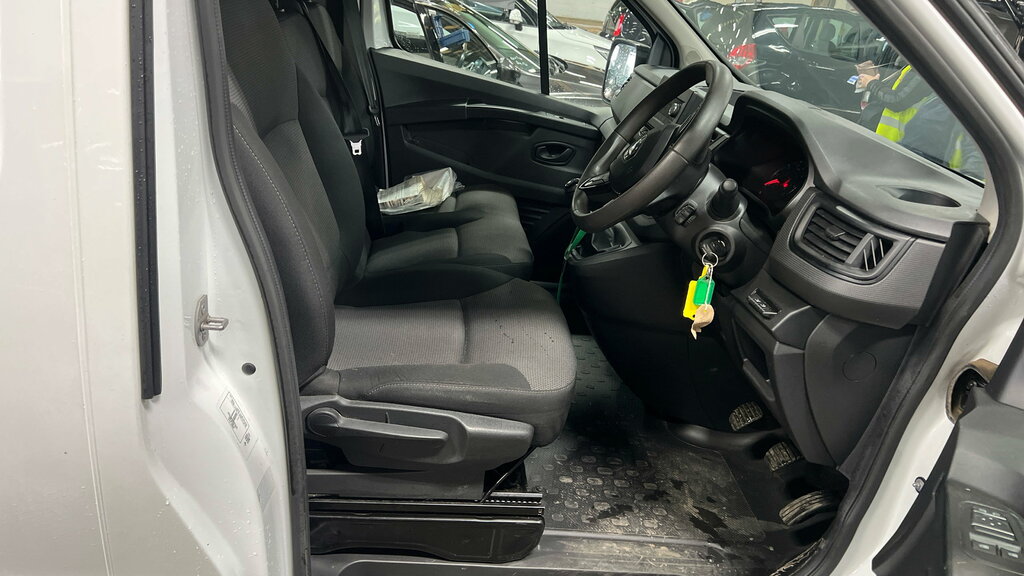 Renault Trafic 2.0 Dci Blue Sl30 Start Panel Van Manua White #5