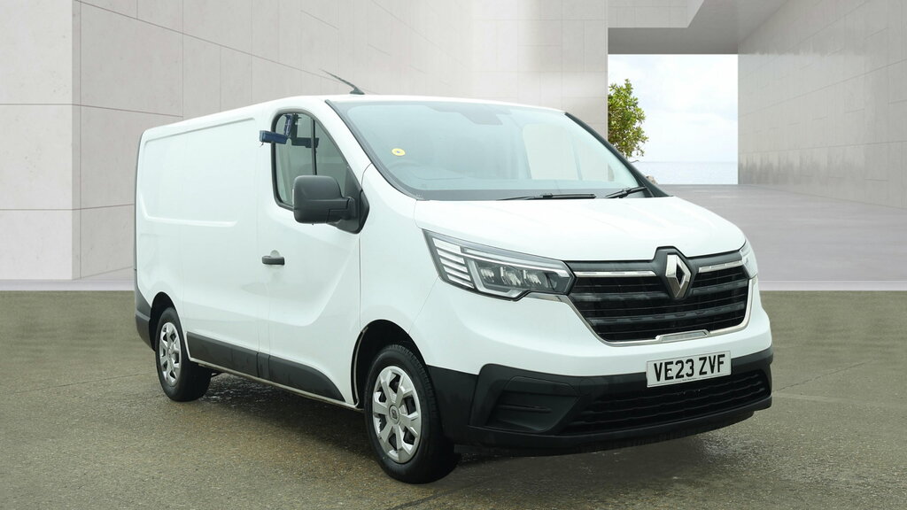 Renault Trafic 2.0 Dci Blue Sl30 Start Panel Van Manua White #2