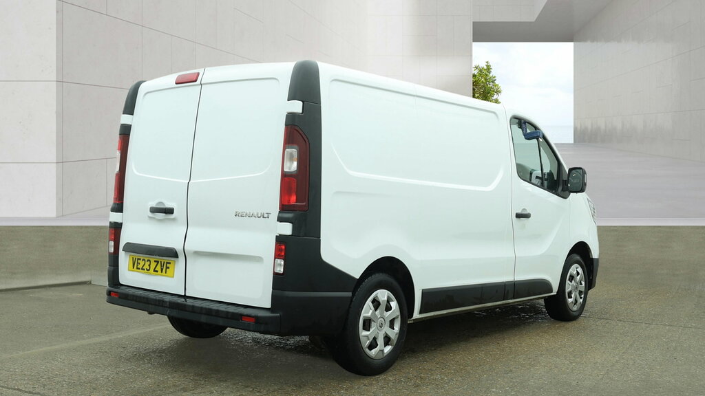 Renault Trafic 2.0 Dci Blue Sl30 Start Panel Van Manua White #4