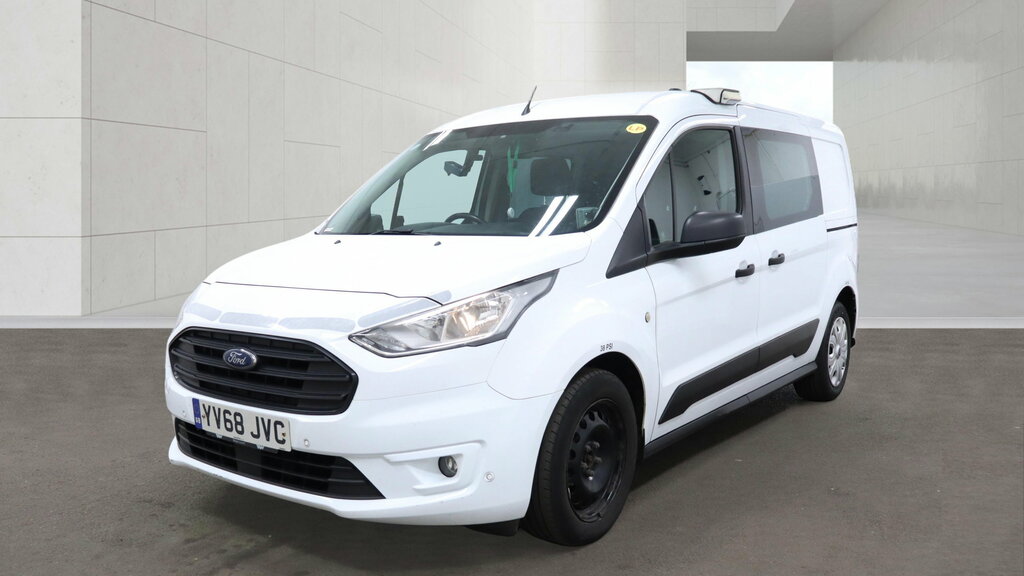 Ford Transit Connect 1.5 230 Ecoblue Trend Crew Van Double Cab 6Dr Dies White
