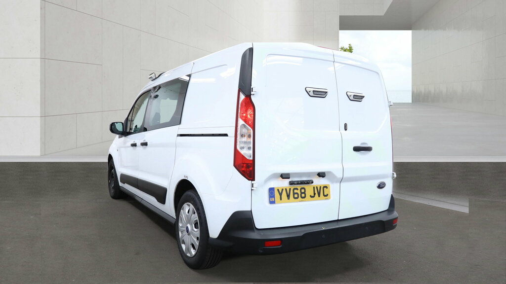 Ford Transit Connect 1.5 230 Ecoblue Trend Crew Van Double Cab 6Dr Dies White #3