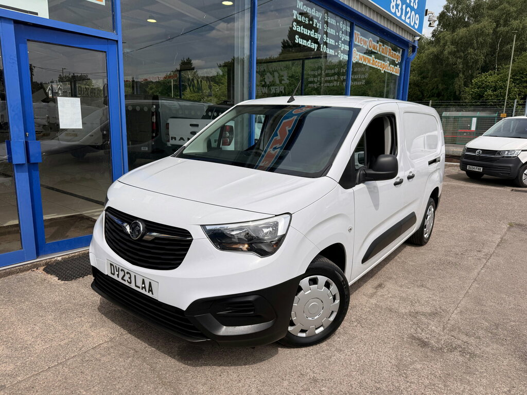 Vauxhall Combo 1.5 Turbo D 2300 Prime Panel Van 6Dr White